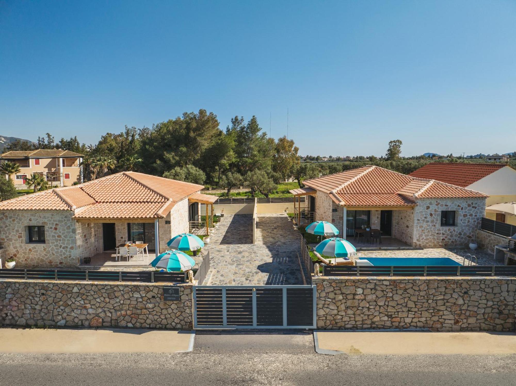 Mateo & Filipos Luxury Villas Ambelokipoi  Exterior foto